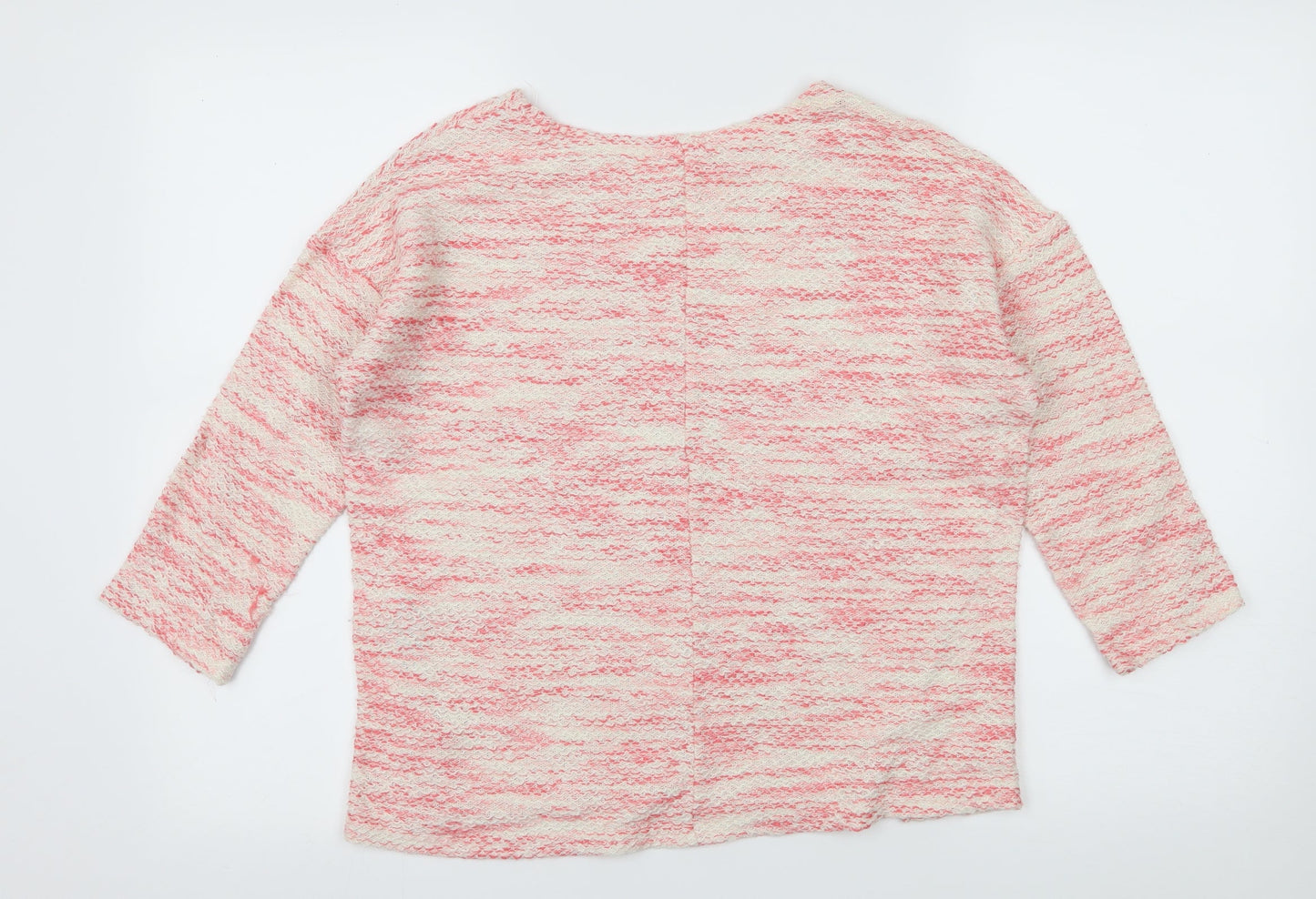 New Look Womens Pink  Knit Pullover Jumper Size M