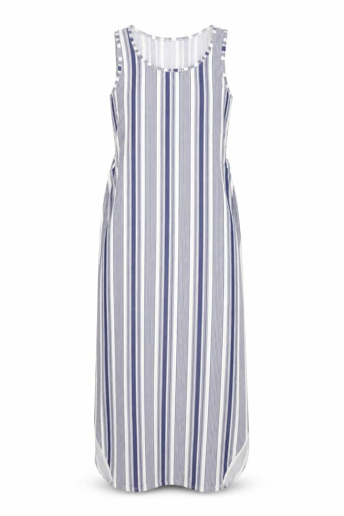 Peacocks Womens White Striped  Bodycon  Size 8