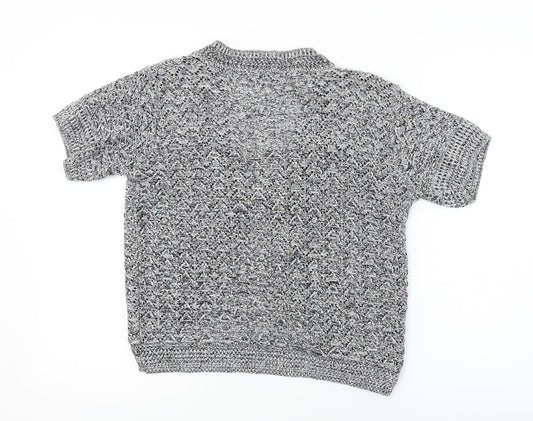 Glamour  Womens Grey   Cardigan Jumper Size M