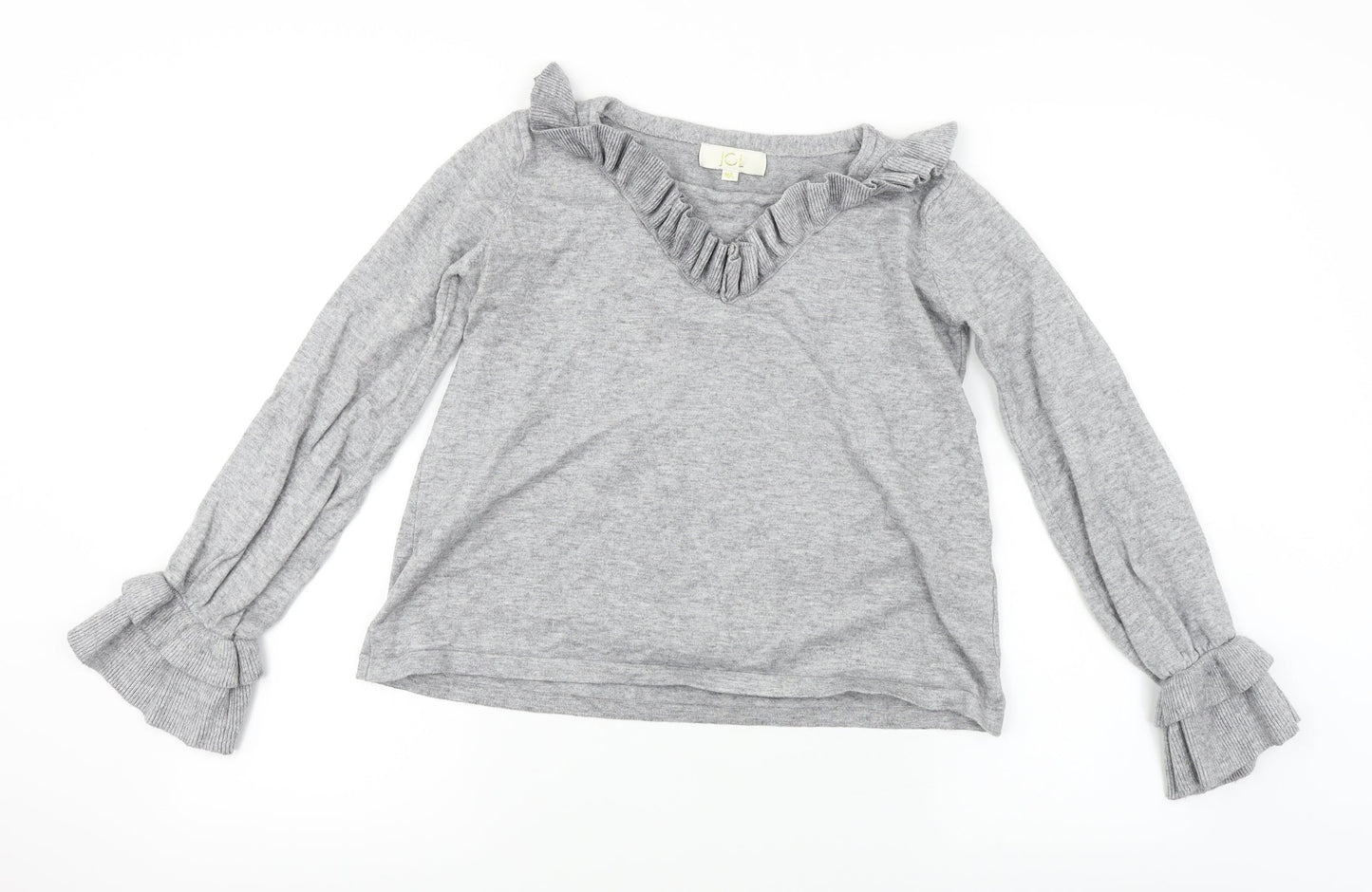 JCL  Womens Grey   Pullover Jumper Size M
