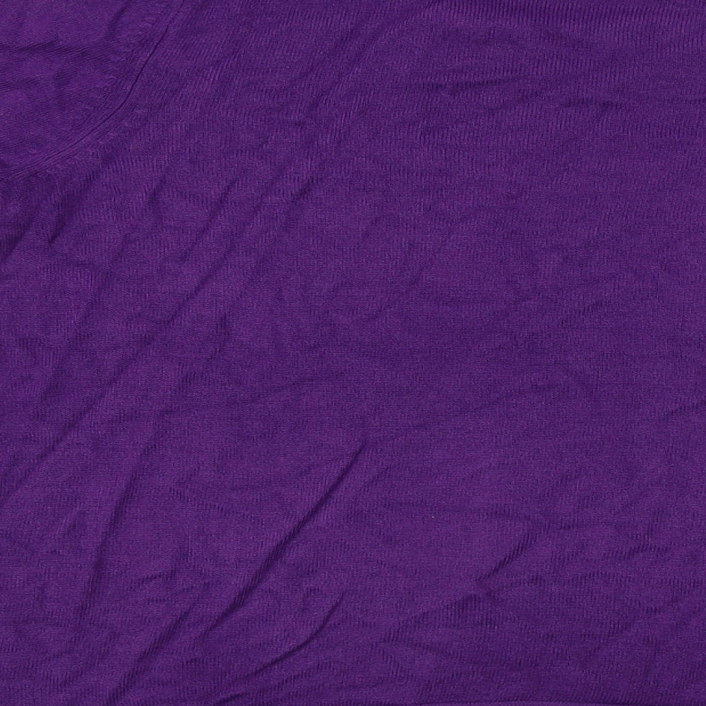 Marks and Spencer  Womens Purple   Pullover Jumper Size 14