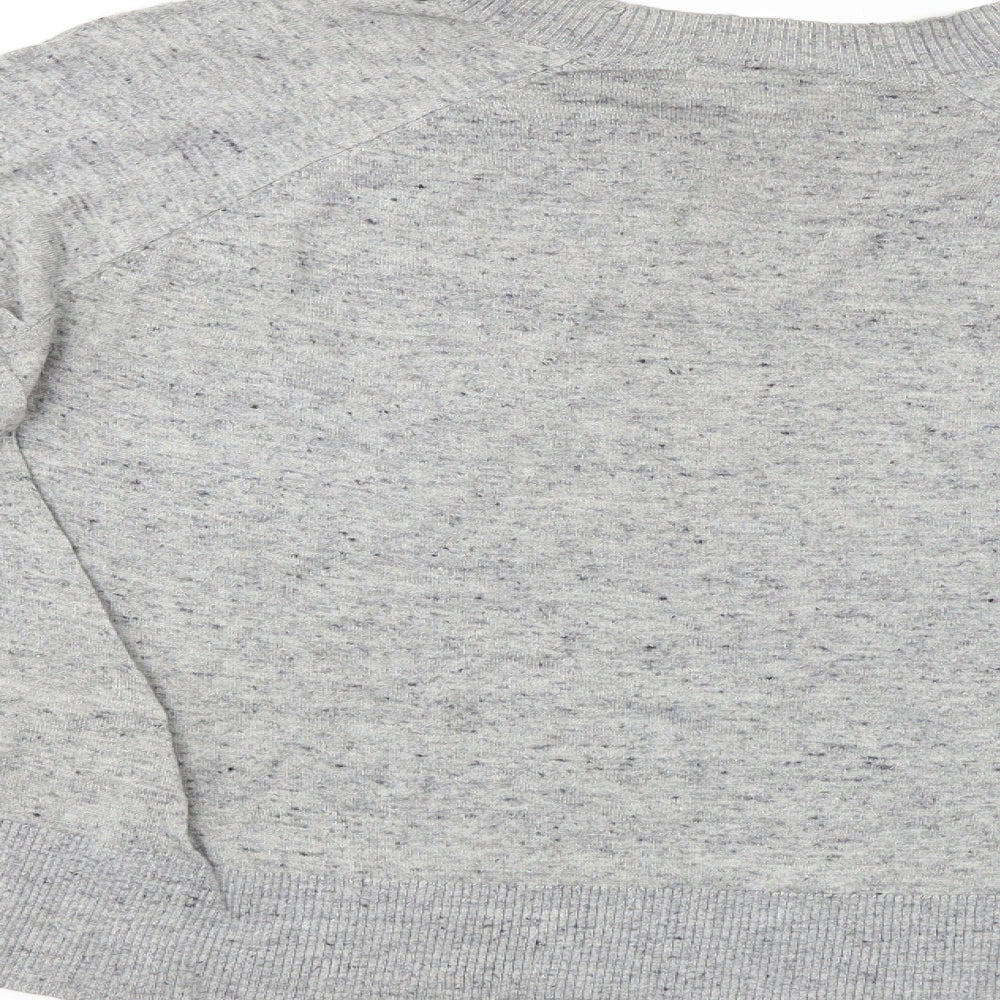 H&M  Womens Grey   Pullover Jumper Size M
