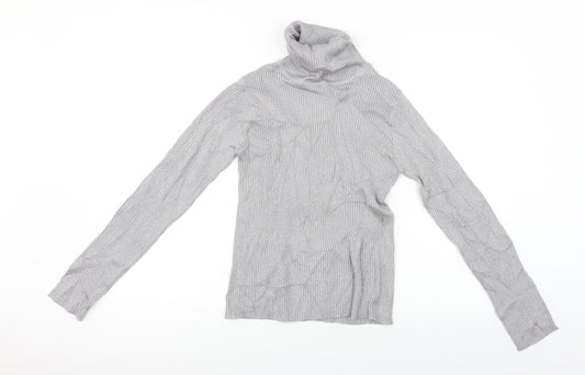 Sara Woman  Womens Silver   Pullover Jumper Size S