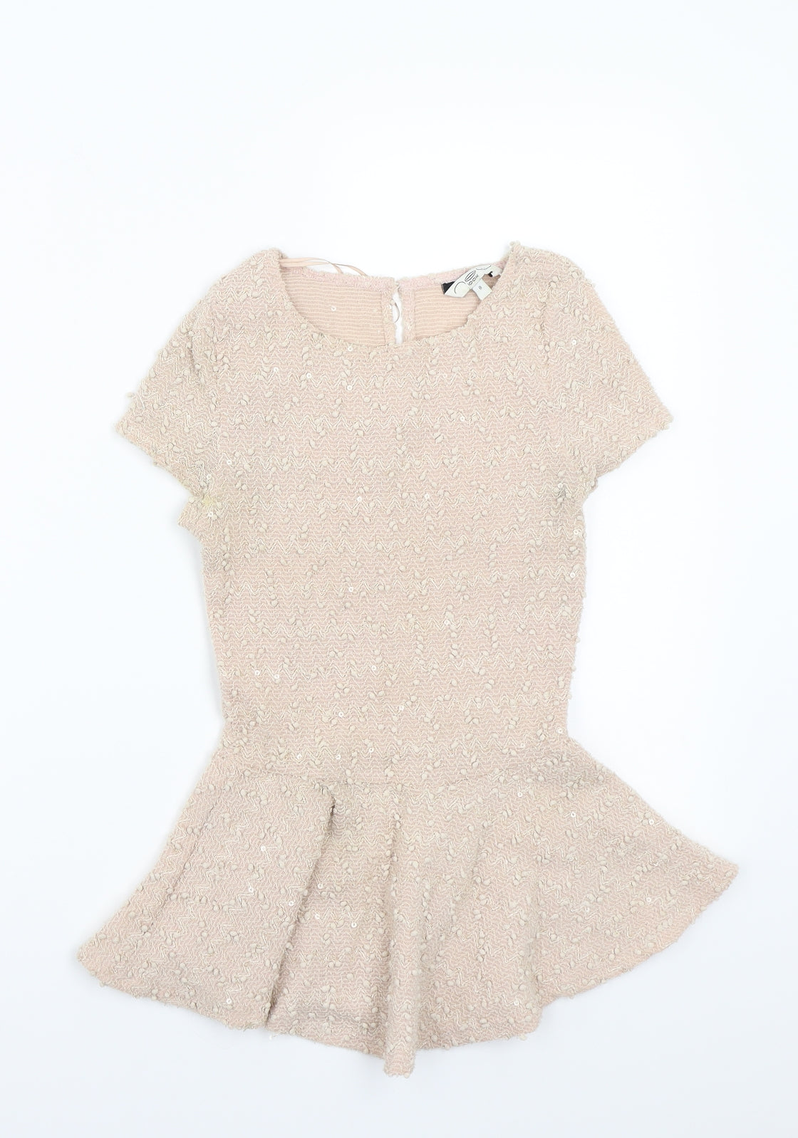 Newlook Womens Pink   Basic T-Shirt Size 8