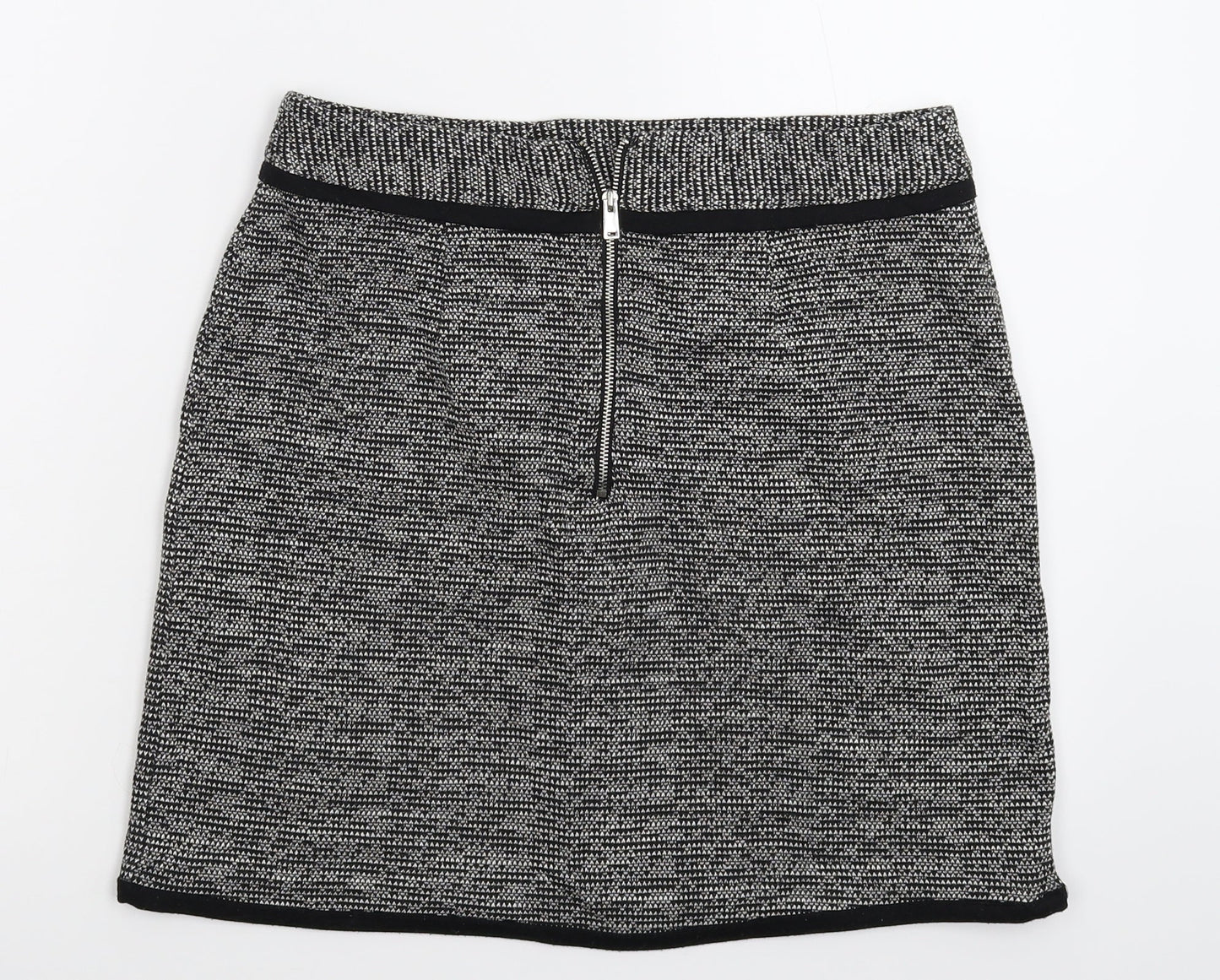 Papaya Womens Grey   Mini Skirt Size 10