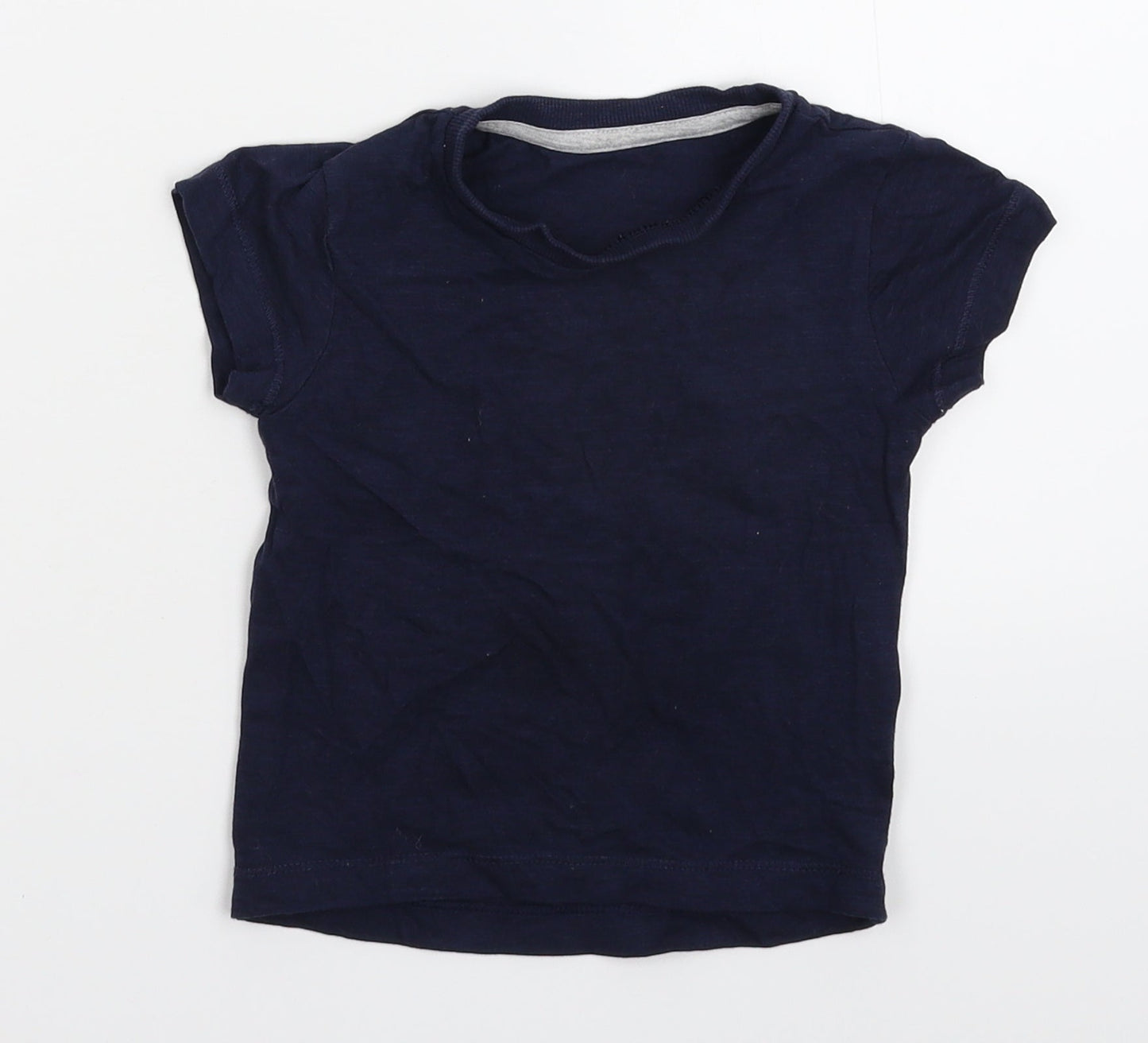 Matalan Baby Blue   Basic T-Shirt Size 9-12 Months