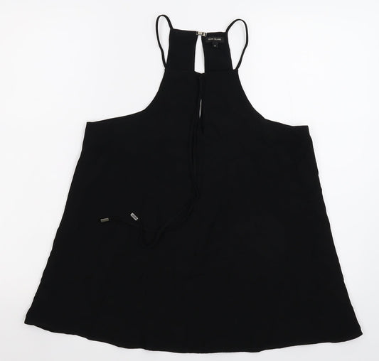 River Island Womens Black   Basic Tank Size 10