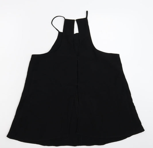 River Island Womens Black   Basic Tank Size 10