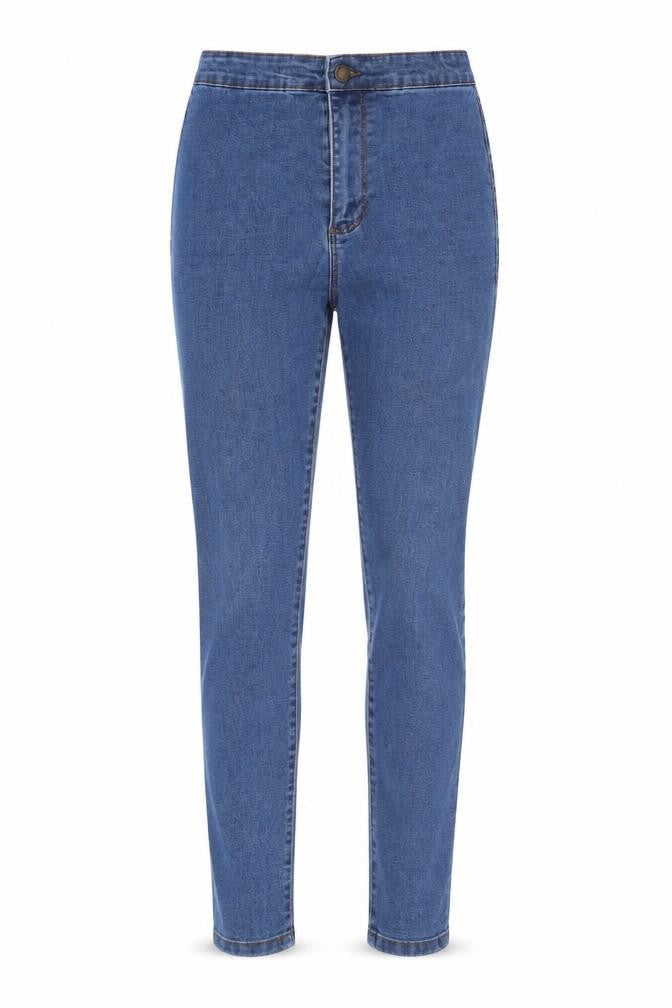 Primark Womens Blue  Denim Skinny Jeans Size 8 L27 in