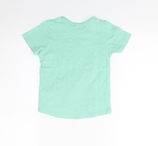 Nutmeg Girls Green   Basic T-Shirt Size 2 Years