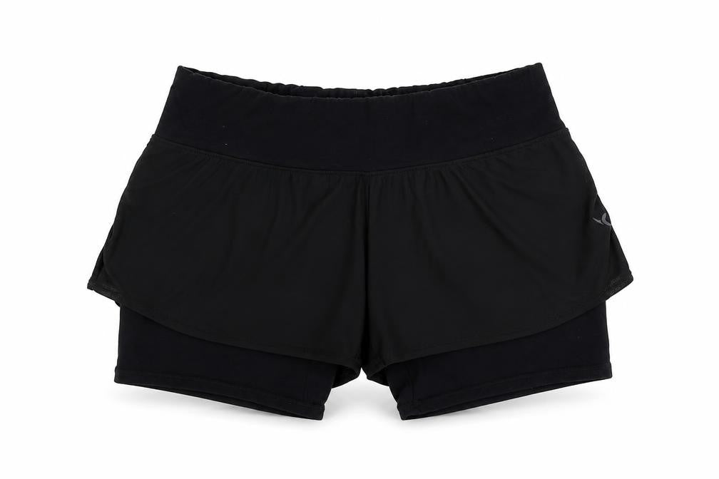 Preworn Womens Black   Sweat Shorts Size 28