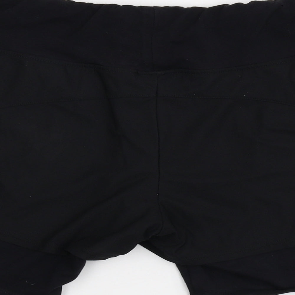 Preworn Womens Black   Sweat Shorts Size 28