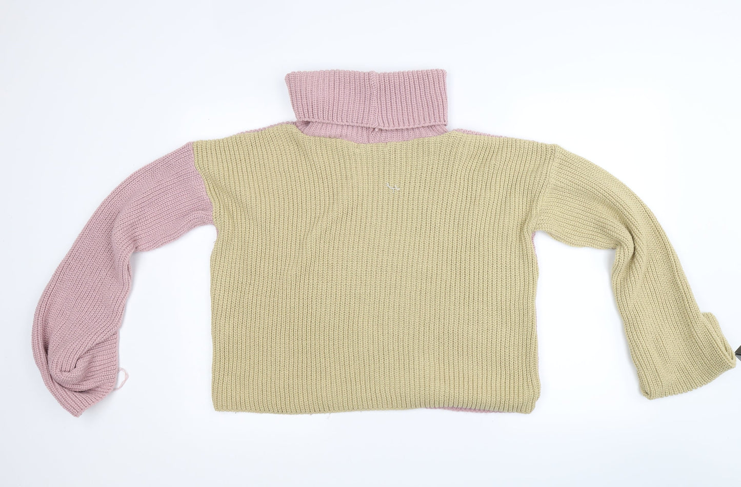 Missguided Womens Beige   Pullover Jumper Size 8