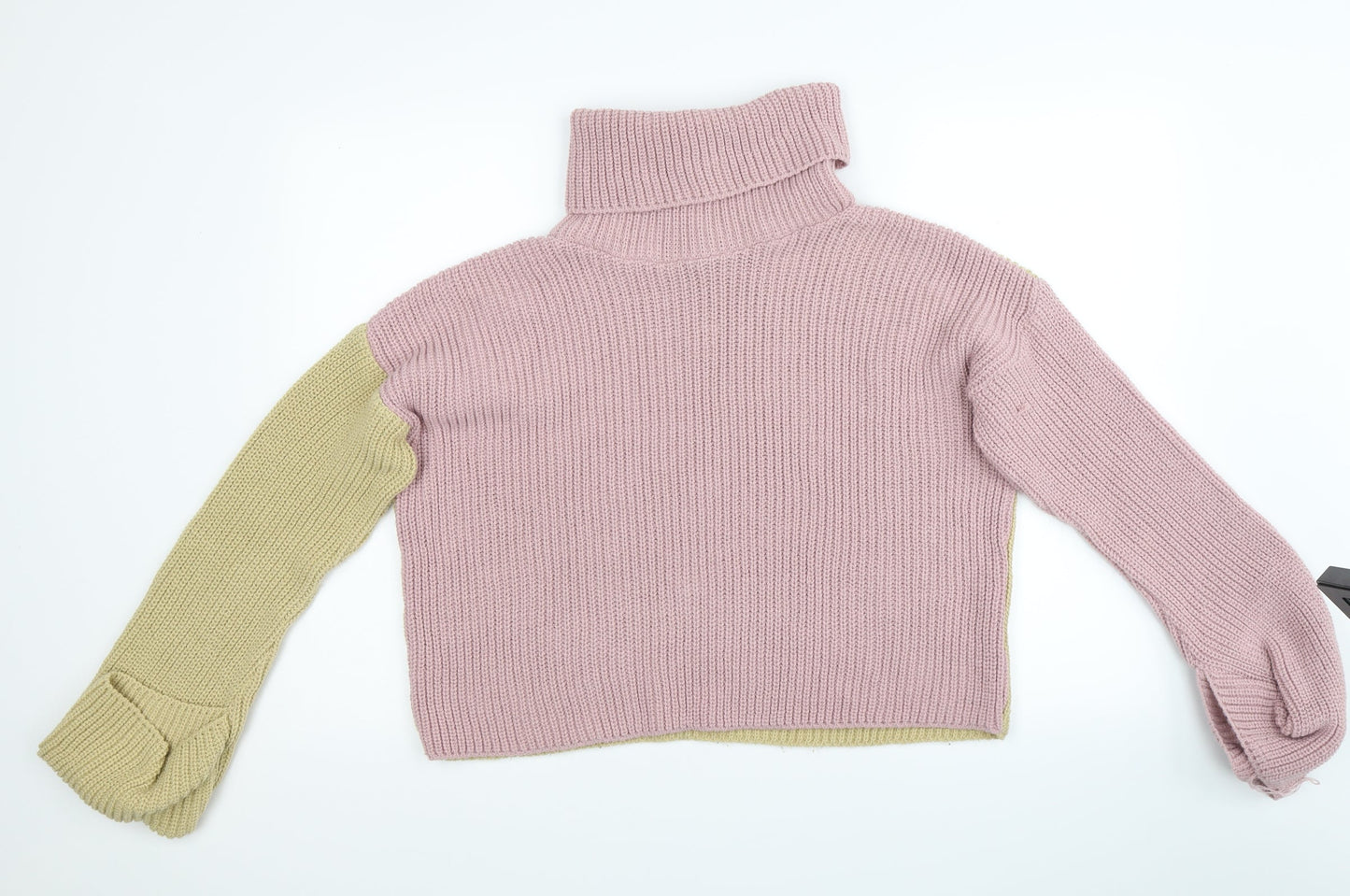 Missguided Womens Beige   Pullover Jumper Size 8