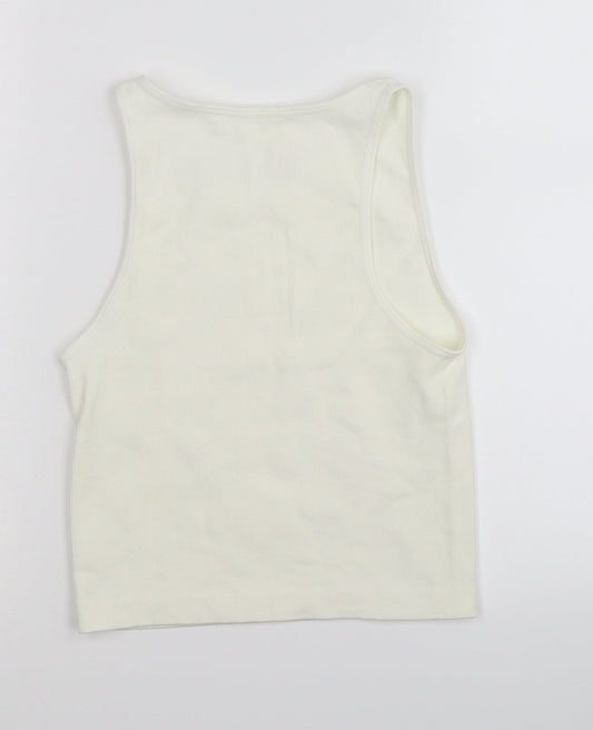 Primark Girls Beige   Basic Tank Size 10-11 Years
