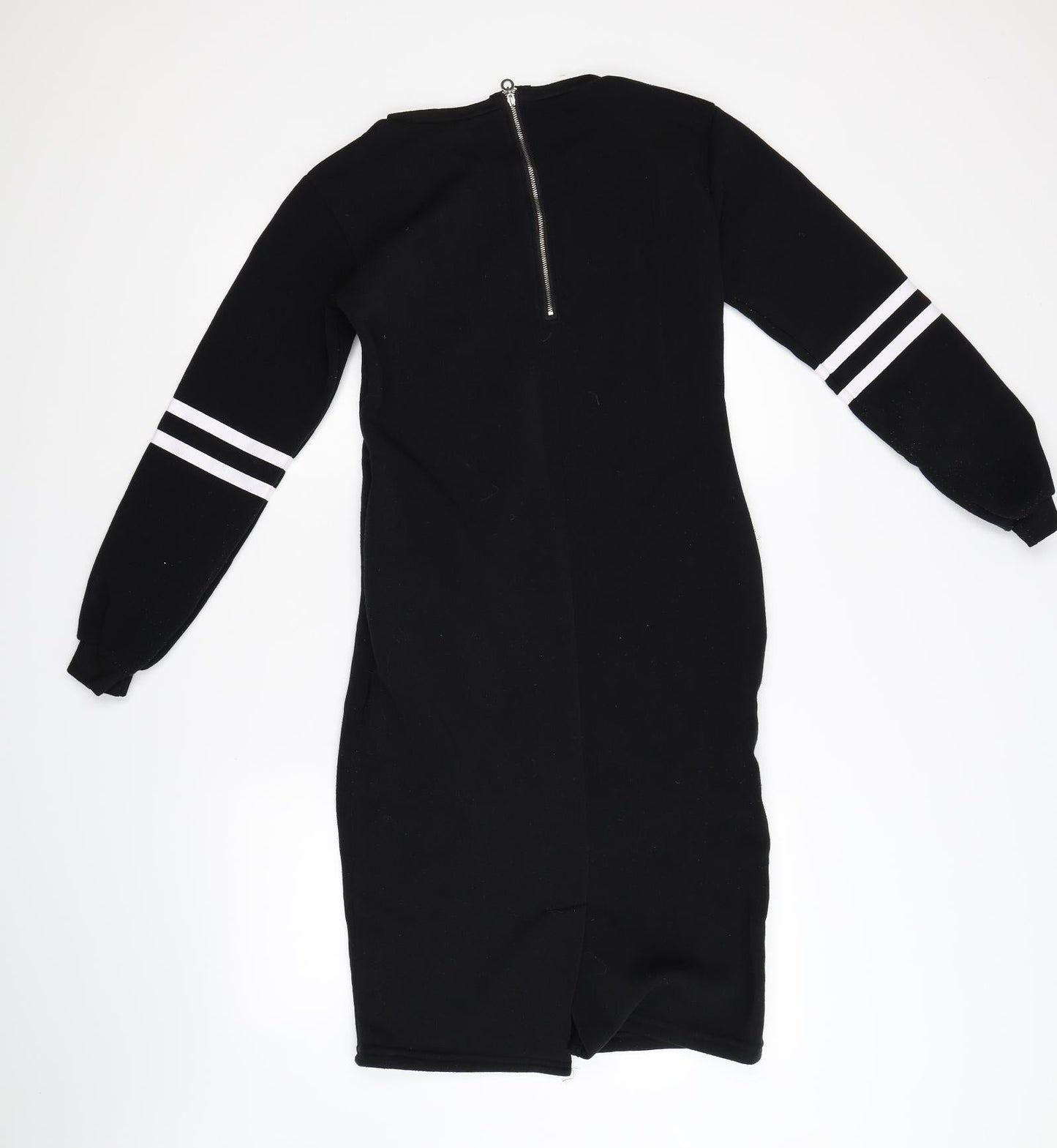 Preworn Womens Black   Jumper Dress  Size S