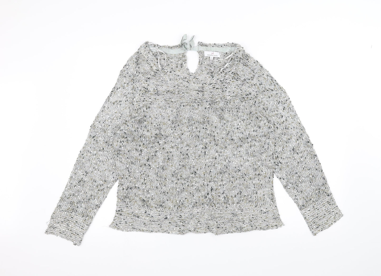 Jacqueline Riu Womens Grey   Pullover Jumper Size M