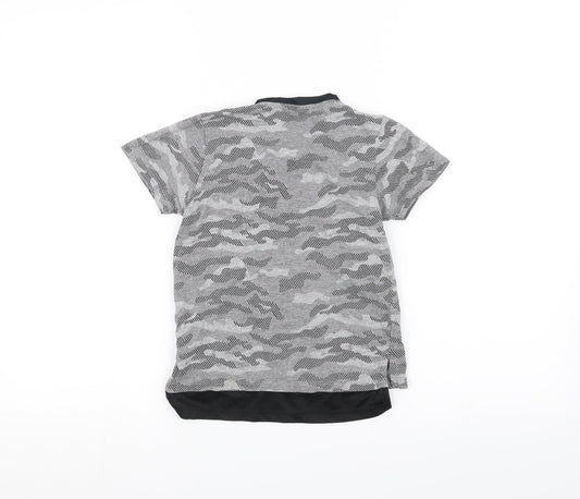 Pep&Co Boys Grey   Basic T-Shirt Size 5-6 Years