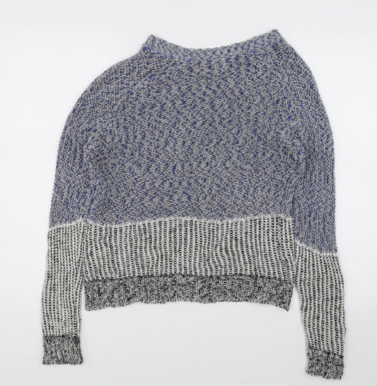 Slave Womens Blue   Pullover Jumper Size L