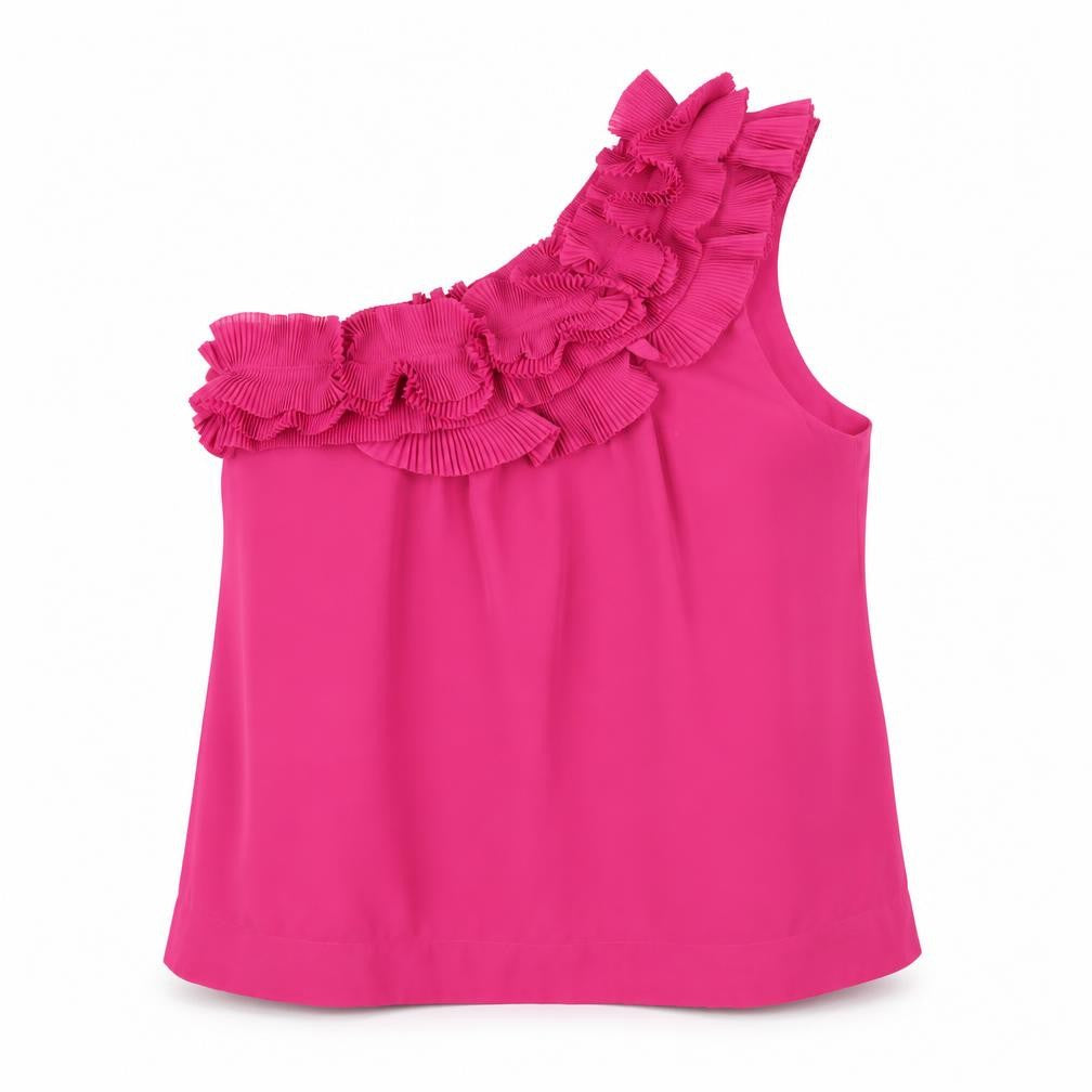 H&M Womens Pink   Basic Blouse Size 6