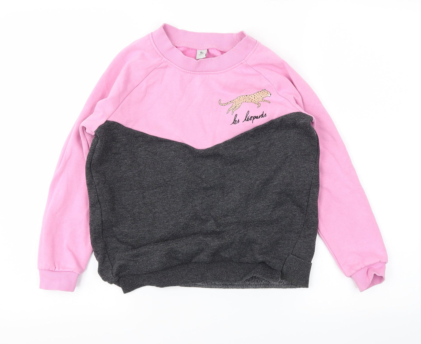 TU Girls Pink   Pullover Sweatshirt Size 9 Years