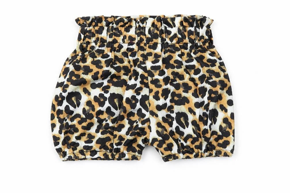 SHEIN Girls Brown Animal Print  Cropped Trousers Size 3-6 Months