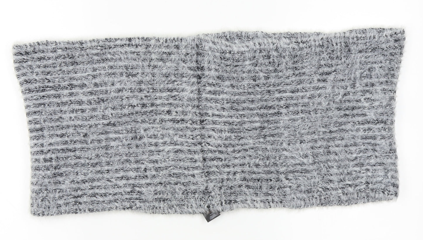 F&F Womens Grey    Shawl/Wrap   - elastic