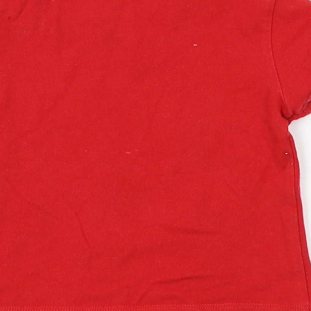 Karpi Girls Red   Basic T-Shirt Size 4 Years