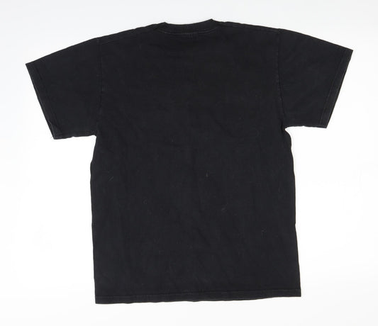 Fruit of the Loom Womens Black   Basic T-Shirt Size M  - humorous