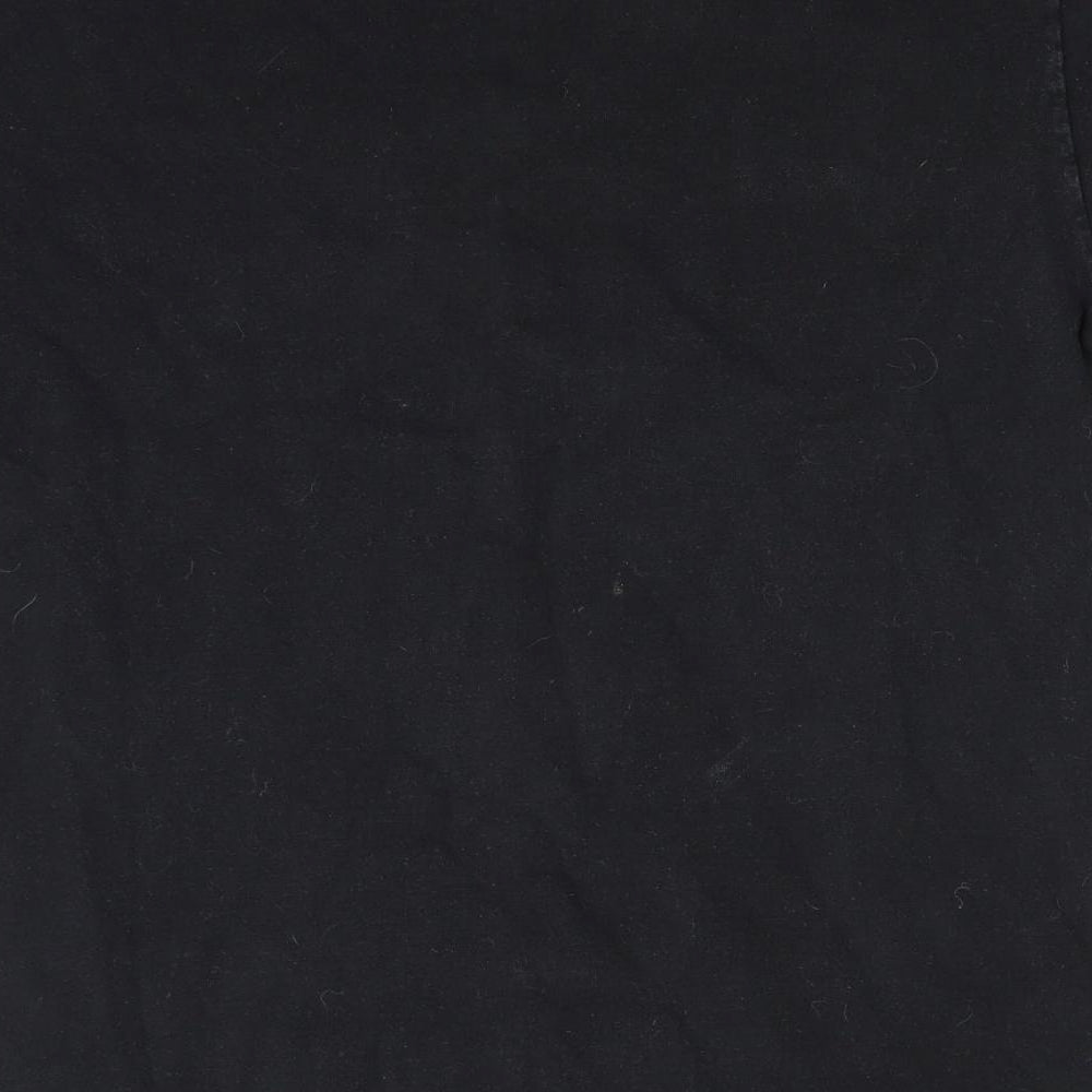 Fruit of the Loom Womens Black   Basic T-Shirt Size M  - humorous
