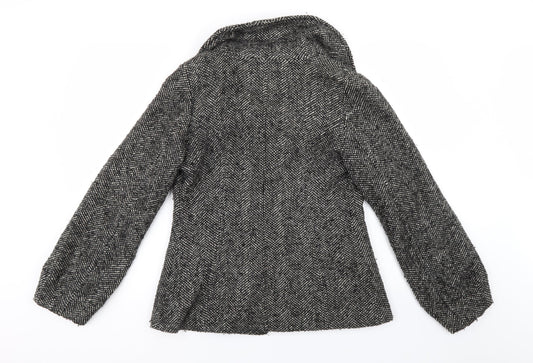 H&M Womens Grey   Jacket  Size 6