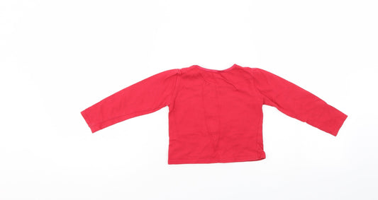 Mothercare Boys Red   Basic Casual Size 12-18 Months