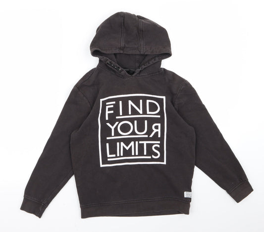 George Boys Brown   Pullover Hoodie Size 9 Years