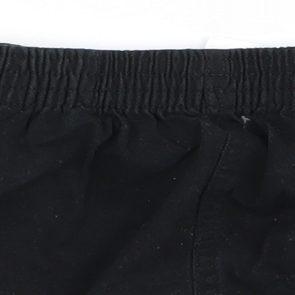 George Girls Black   Hot Pants Shorts Size 3 Years