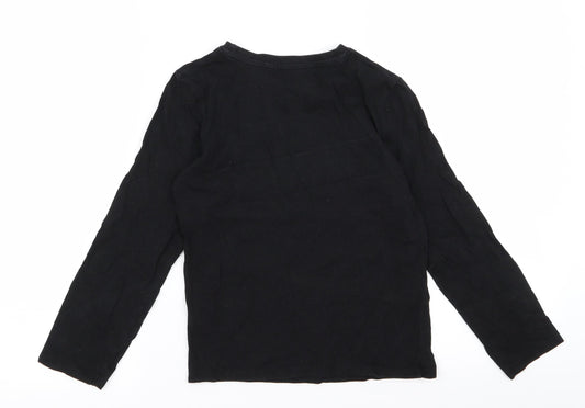 prmark Girls Black  Rayon  T-Shirt Size 8 Years  - new york