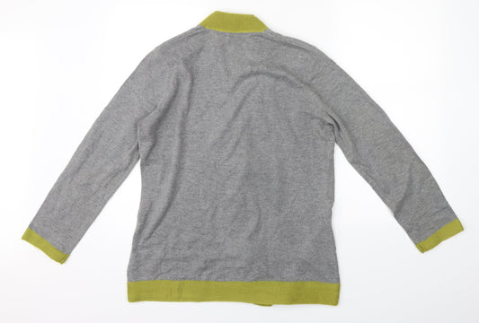 CC Womens Grey   Cardigan Jumper Size M