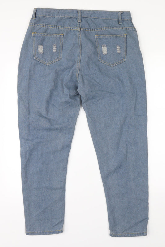 Preworn Mens Blue   Straight Jeans Size 34