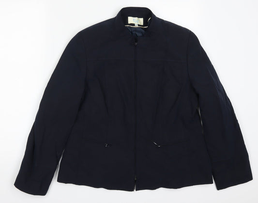 Klass Womens Blue   Jacket  Size 14