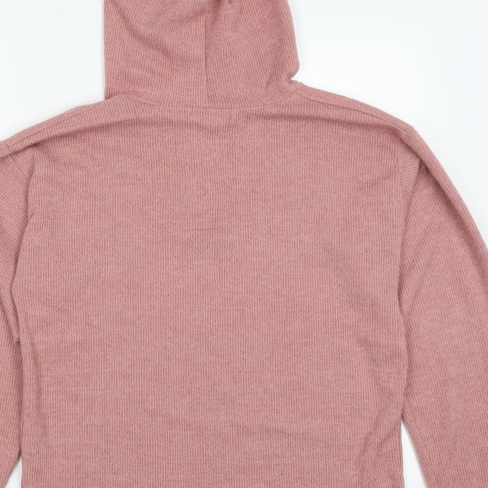 In the Style Womens Pink   Pullover Hoodie Size 8