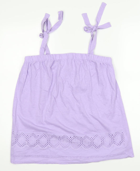 George Womens Purple   Basic Tank Size 12