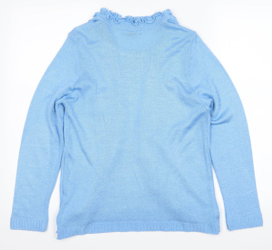 Jouley Womens Blue   Pullover Jumper Size S  - Cardigan and Top All in One
