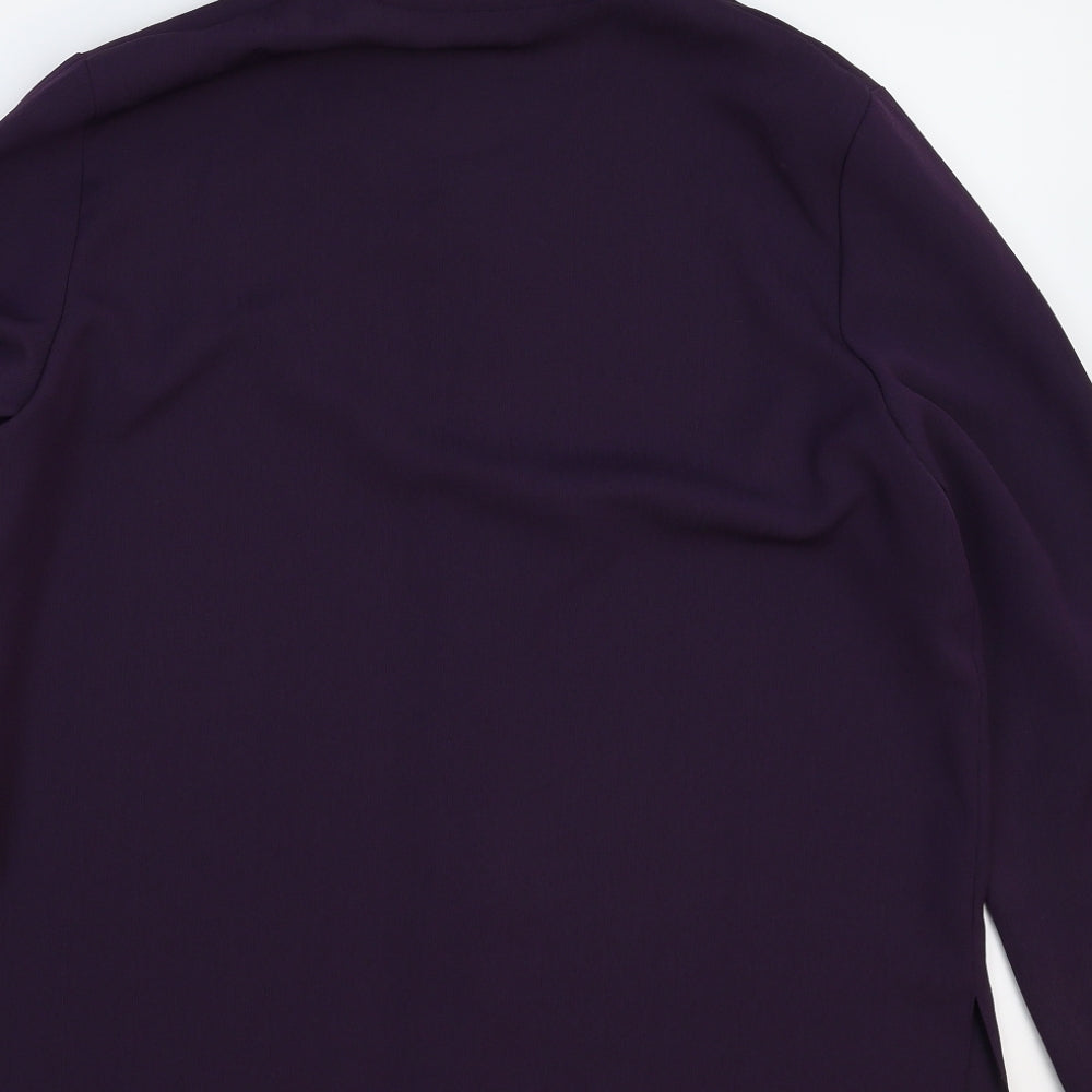 Bonmarché Womens Purple   Jacket Blazer Size 16