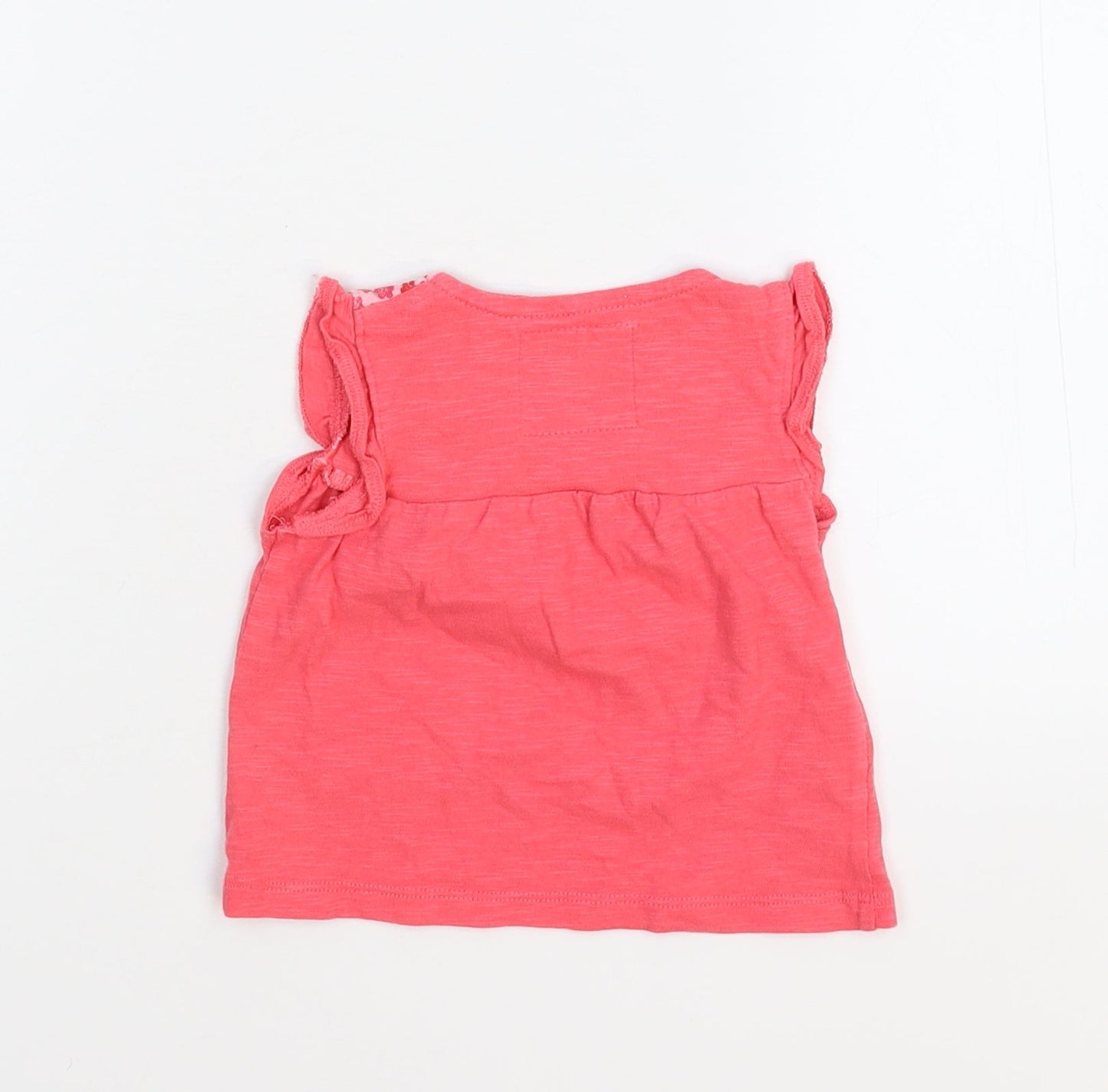 TU Girls Pink   Basic T-Shirt Size 3-6 Months