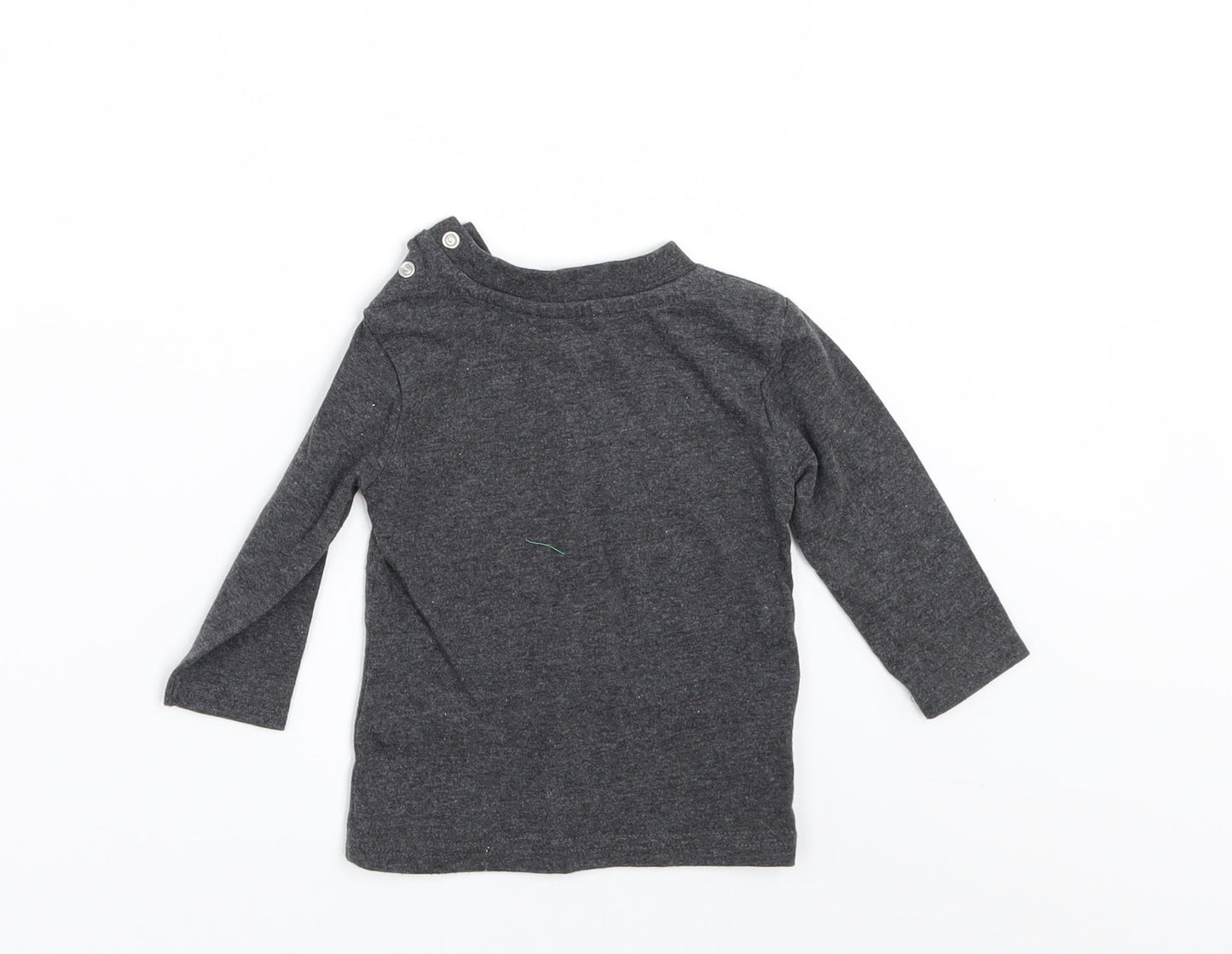 Primark Boys Grey   Basic T-Shirt Size 3-6 Months