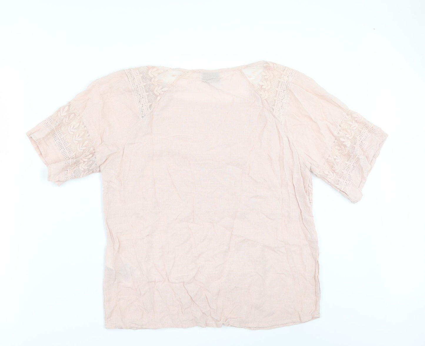 VILA Womens Orange   Tunic Blouse Size M