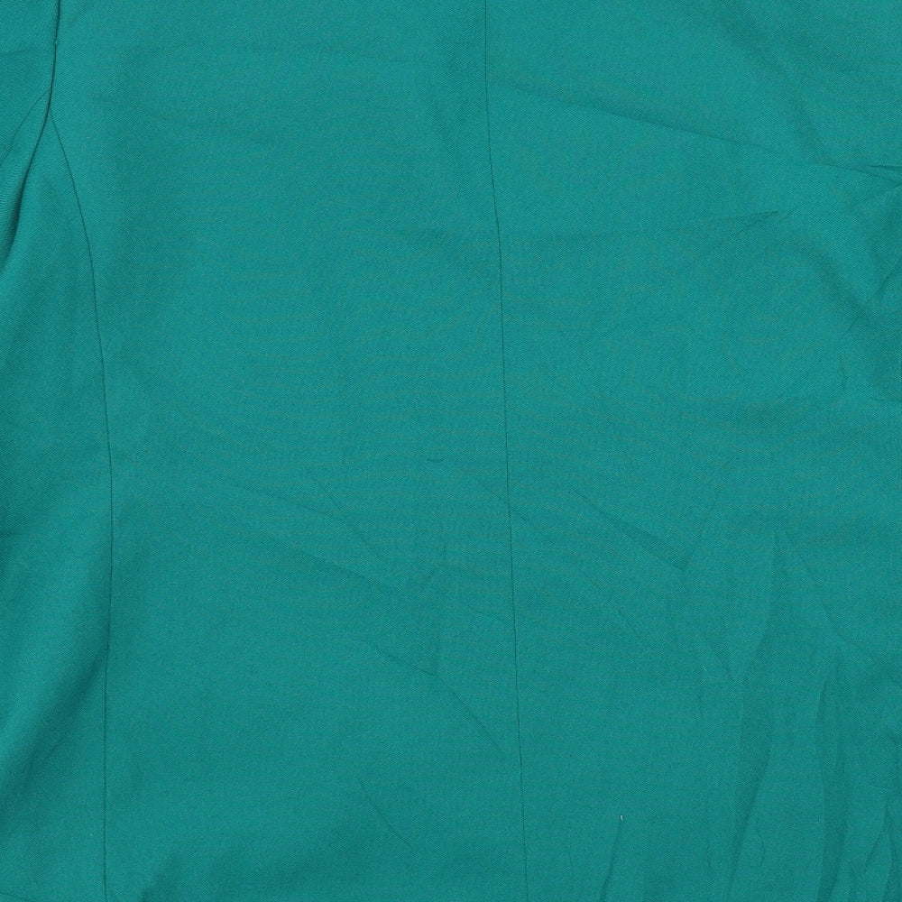Le Suit Womens Green   Jacket Suit Jacket Size 16