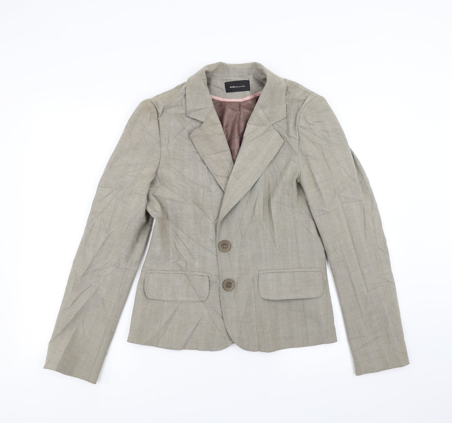 Evie Collection Womens Green   Jacket Suit Jacket Size 10