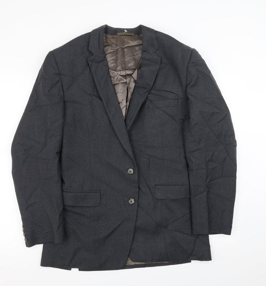 Preworn Mens Grey   Jacket Suit Jacket Size 40