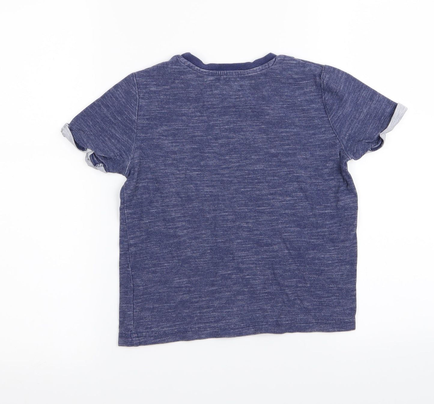 Nutmeg Boys Blue   Basic T-Shirt Size 4-5 Years