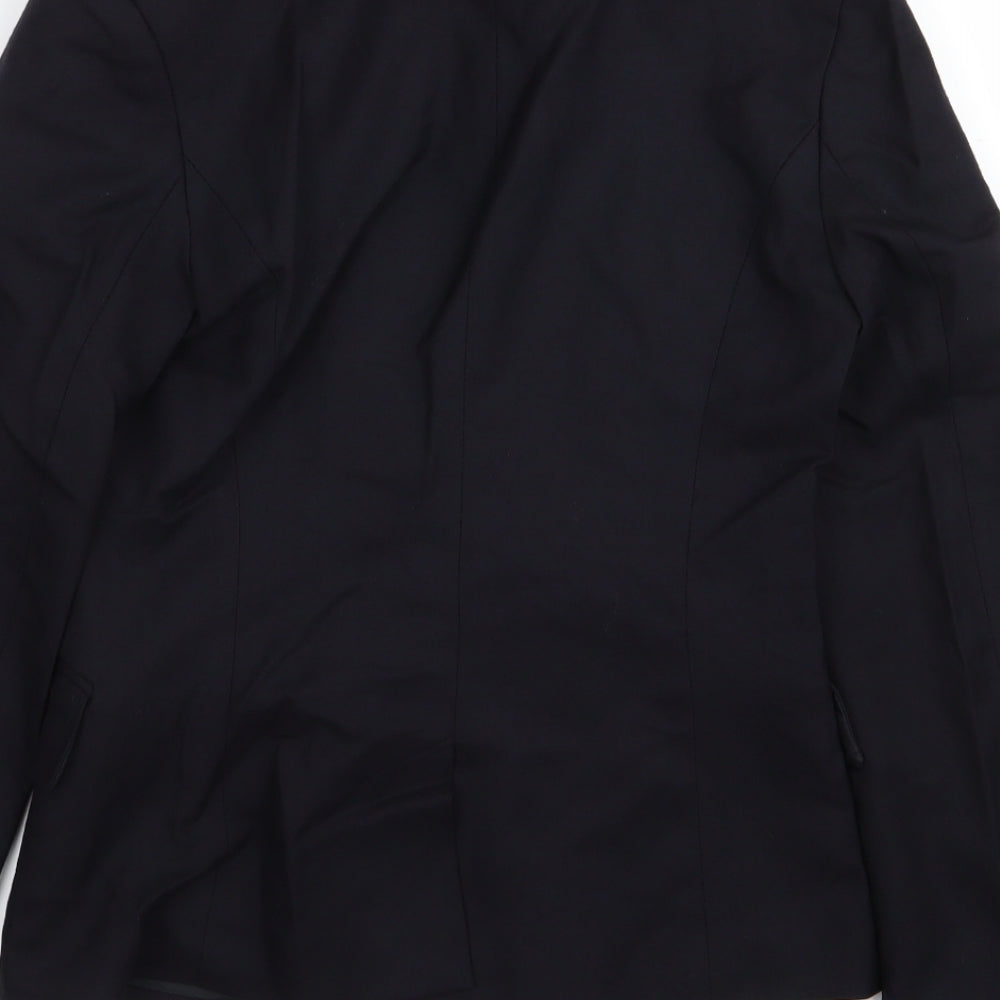 H&M Womens Blue   Jacket Blazer Size 6